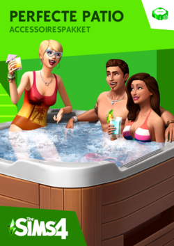 De Sims 4: Perfecte Patio Accessoires packshot cover box art