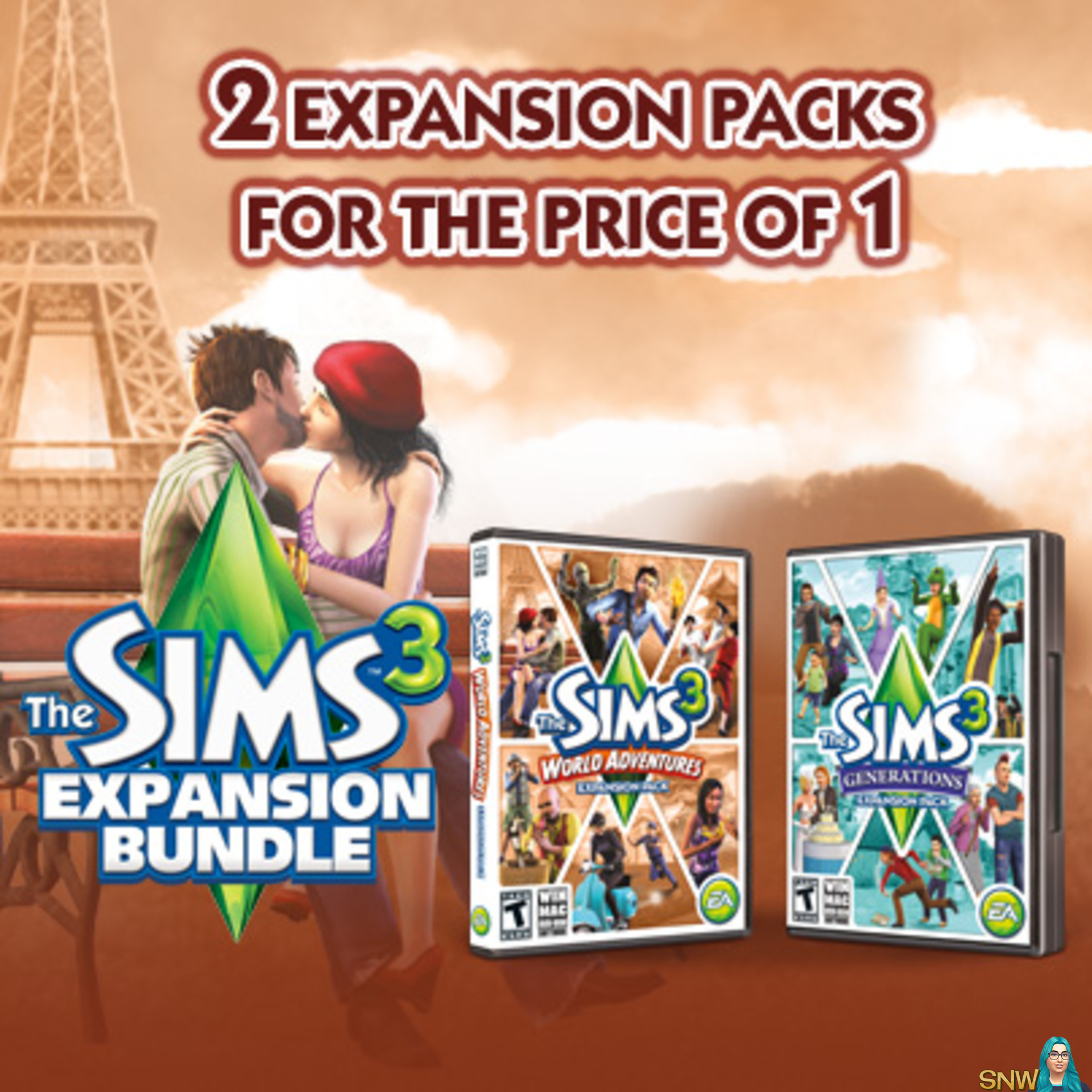 the sims 3 expansion packs